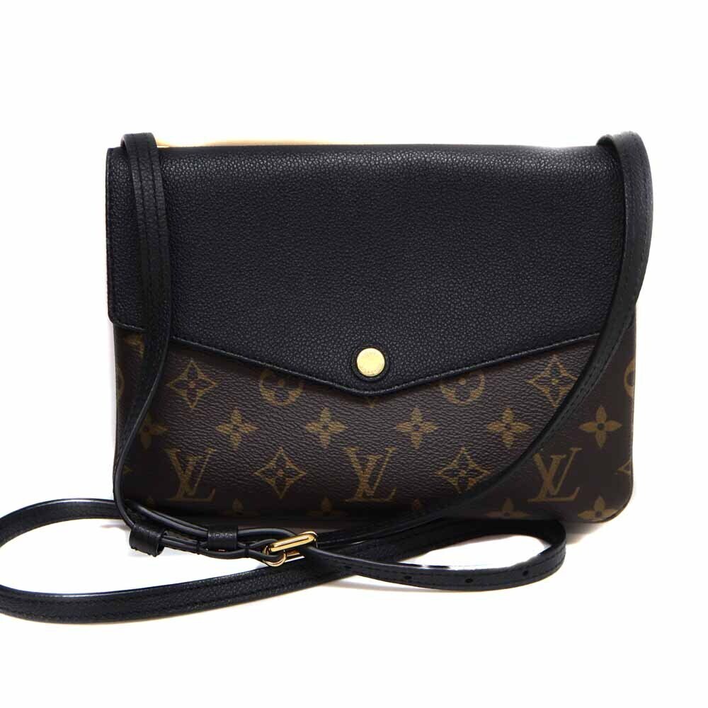 Louis Vuitton Twice Shoulder Bag Monogram Canvas